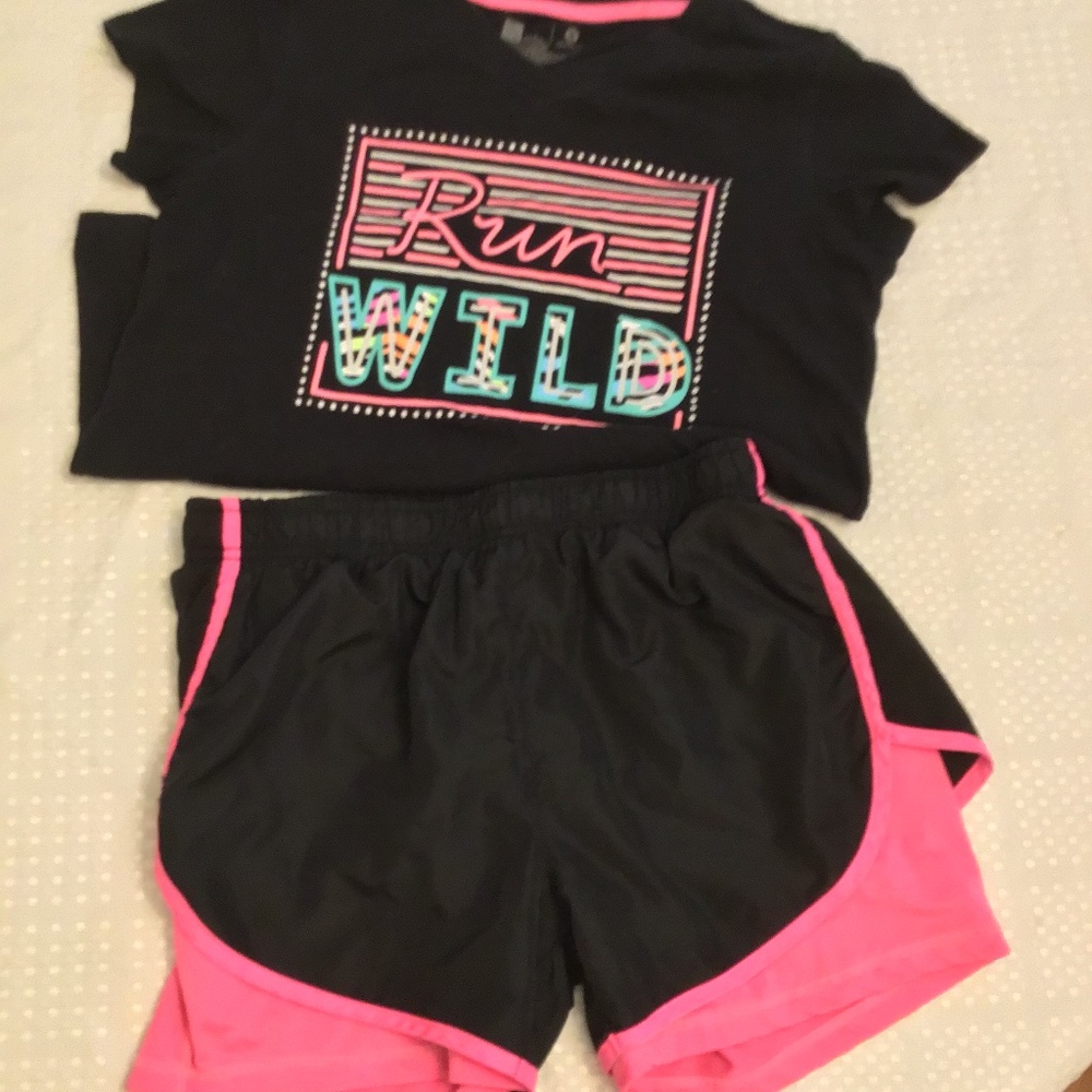 Xersion 2pc Short Outfit
